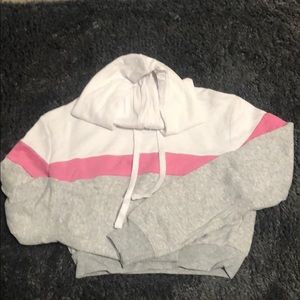 GARAGE cropped hoodie